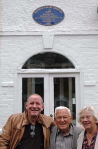 Jackie Free Blue Plaque
